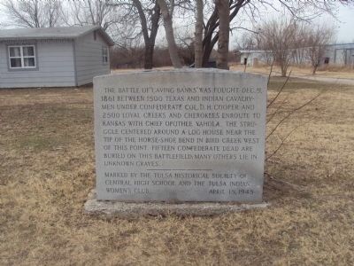 Caving Banks historical marker