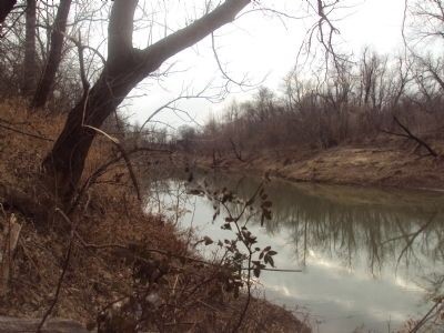 Bird Creek Horseshoe a Bend, important location in Caving Banks battle