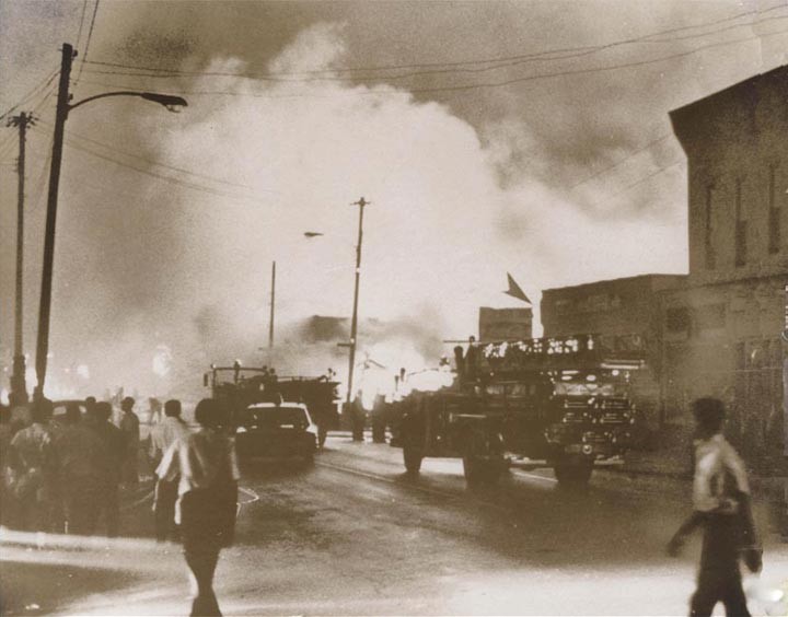 During 1960s race riots, many vacant buildings in the Near North Omaha neighborhood were burned to the ground in protest using a variety of firebombs.