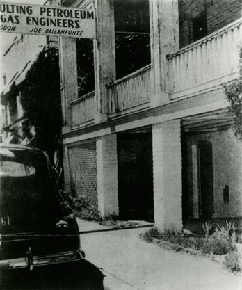 The University of Texas rented the bottom floor of this building to house the School of Law of the Texas State University for Negroes. Used with the permission of the Briscoe Center for American History.