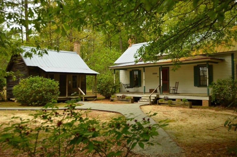 Restored homestead.