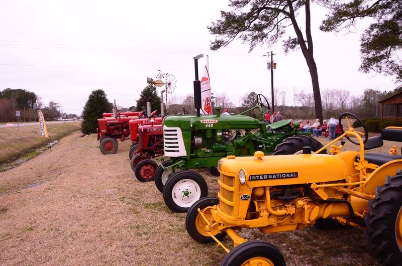 Tobacco Farm Life Museum hosted the International Harvester Tractor Club on site.  