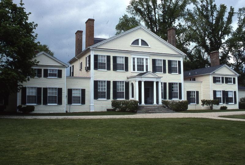 The central section of Wye House dates to the early 1780s.