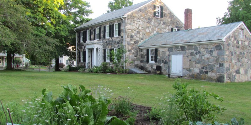 The 1827 home of the Stone House Museum