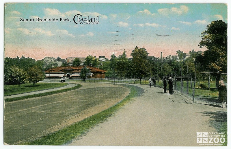 Zoo at Brookside Park, Postcard (1909)