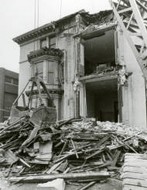 Demolition of John Plankinton mansion circa 1975