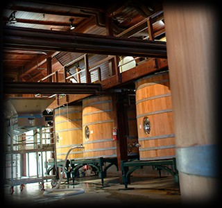 Winemaking at the grand chateau at Inglenook