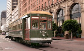 New Orleans streetcar No. 952, built in 1923, the same model of streetcar that ran on the Desire Line, which went by Williams’s apartment.