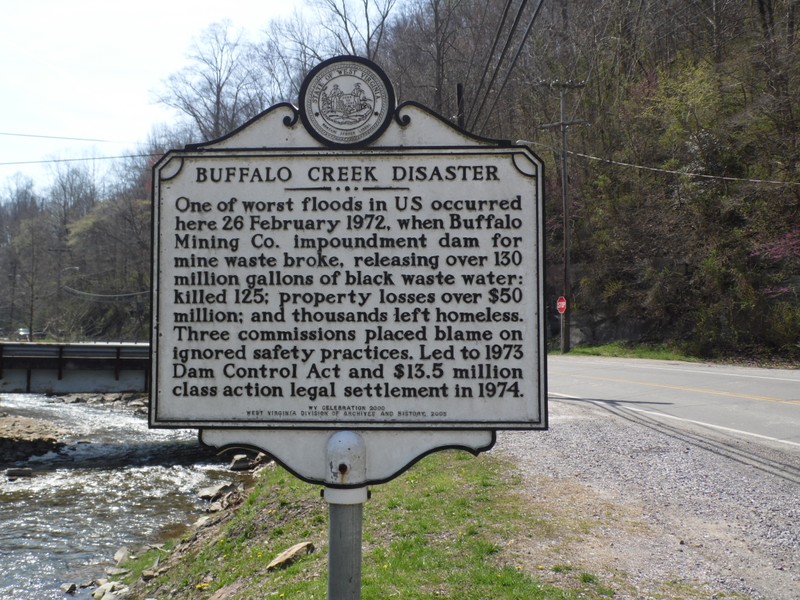 The official state historical marker was placed by the West Virginia Division of Archives and History as part of the WV Celebration in 2005. 
Photo by Devon M. Goodman