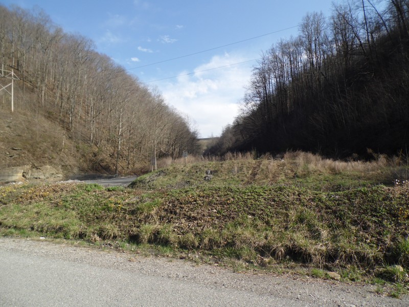 The site of the three dams that collasped causing the Buffalo Creek Disaster in 1972.
Photo by Devon M. Goodman