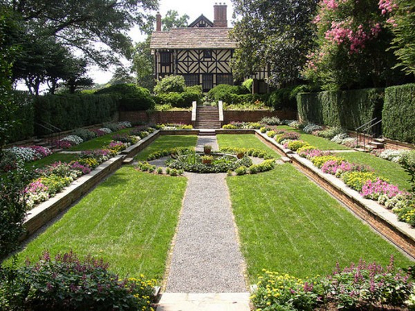 The Sunken Garden at Agecroft.