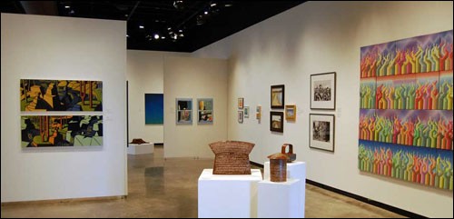 Interior view of the museum