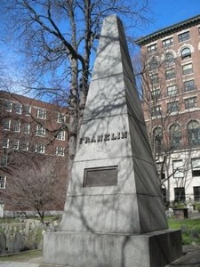 Franklin Family Obelisk (image from Historic Markers Database)