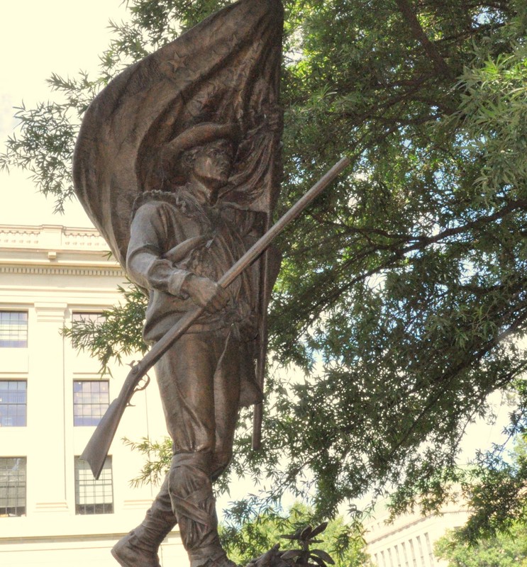 Alternate view of the statue.