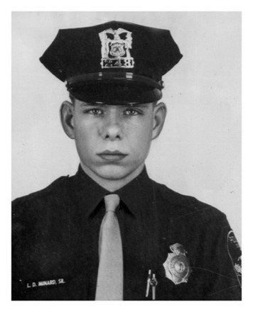 Officer Larry Minard was 29 when he was killed in August 1971 while responding to an anonymous call about a domestic disturbance at 2867 Ohio St. in Omaha. (Photo by Omaha World Herald)