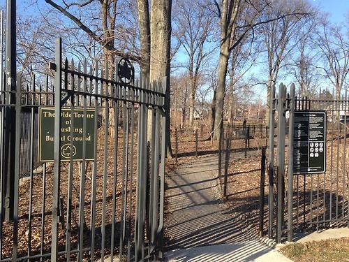 Entrance to the burial ground