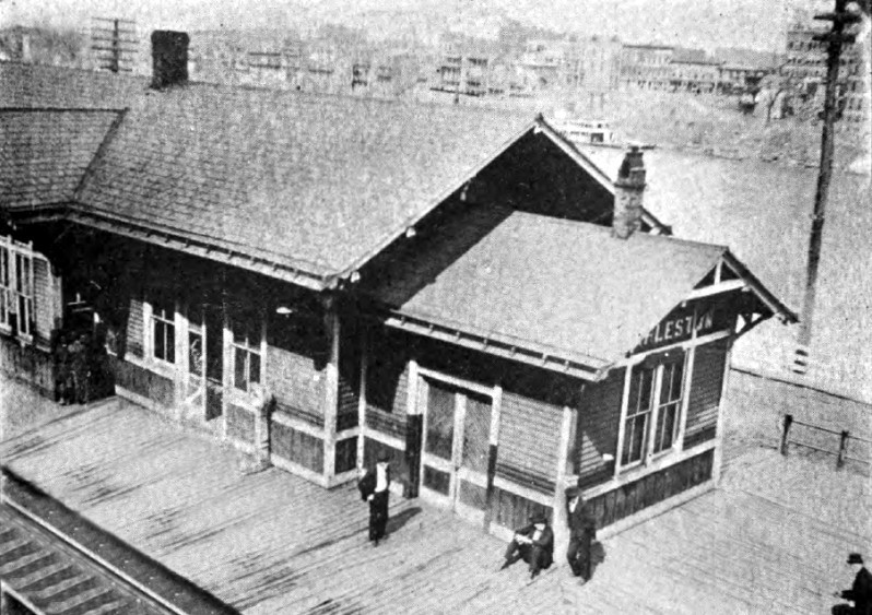 The original C&O Depot in Charleston, WV.