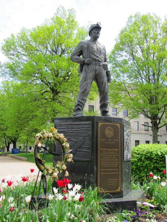 The WV Coal Miners Memorial.