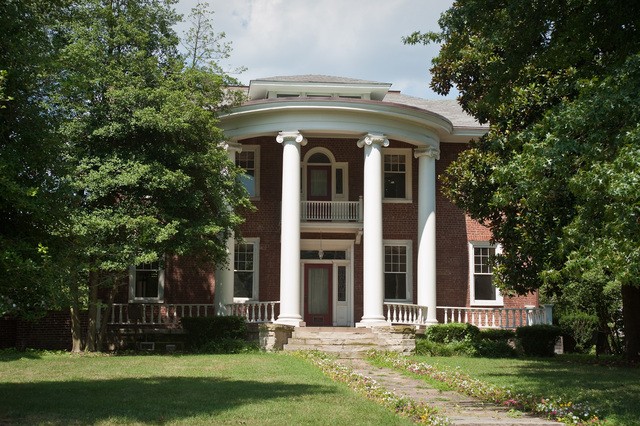 Holly Grove Mansion (built 1815), oldest structure in East End Historic District. 