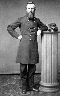 Future president Rutherford B. Hayes as a Union officer during the Civil War.