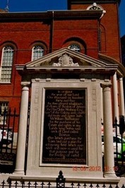 Boston Common marker (image from Historic Marker Database)