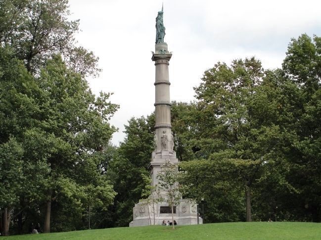 Soldiers and Sailors monument (image from Historic Marker Database)