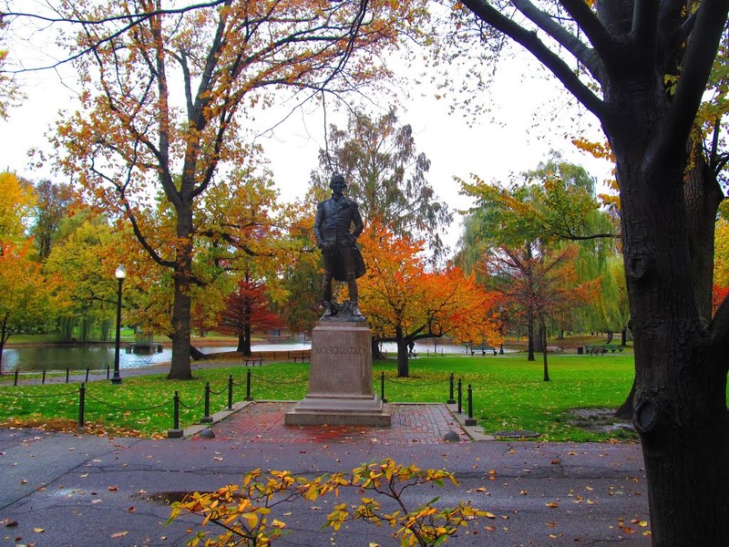 Statue of Tadeusz Kosciuszko (image from Google Maps)