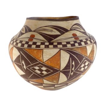 Pottery on Display: Zuni Olla's Piece 