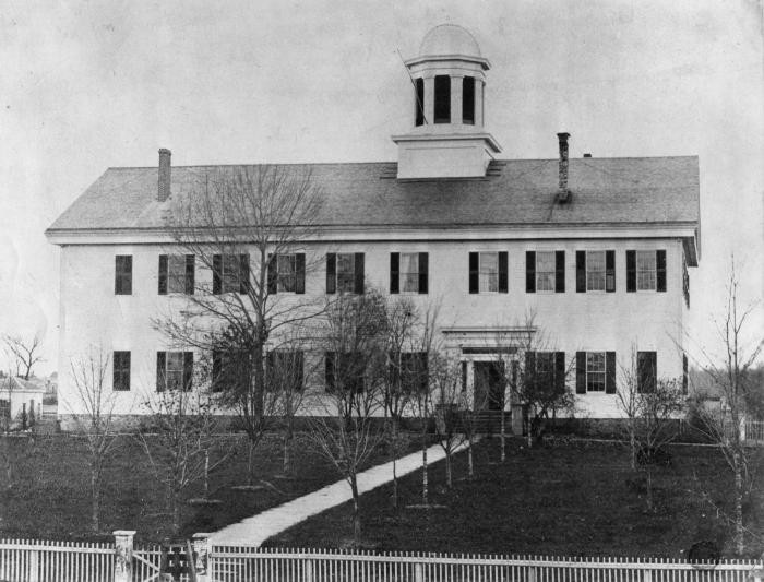 Michigan's second capitol and the first capitol in Lansing, completed in 1848.