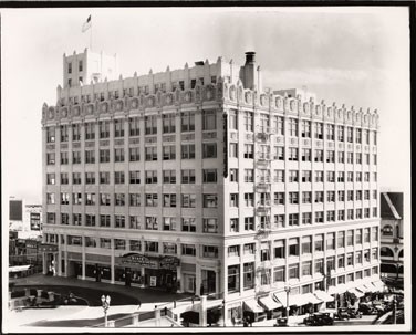 The building in 1986. 