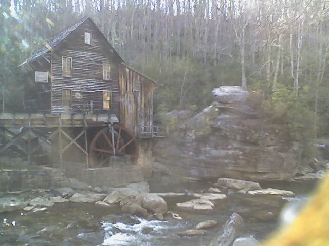 Glade Creek Grist Mill. The basic structure of the mill came from the Stoney Creek Grist Mill which dates back to 1890. 