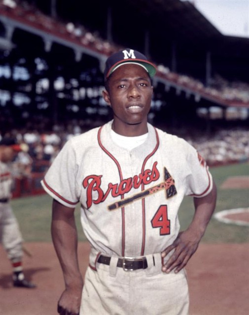 Atlanta - Turner Field: Monument Grove - #44 - Hank Aaron