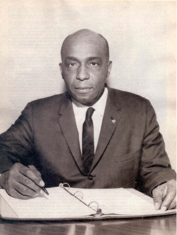 Samuel W. Tucker, an ardent opponent of Jim Crow laws in Virginia. (Courtesy of Alexandria Black History Museum collection)