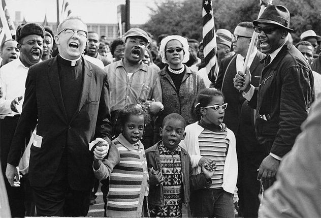 James Reeb during the Civil Rights Movement.