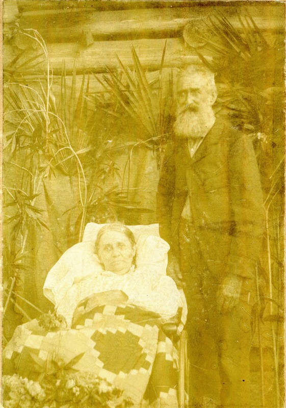 Daniel and Margaret Ann McMullen, circa 1870s. 