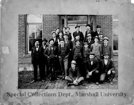 Office Employees at Ensign Shop, (American Care & Foundry), 1901