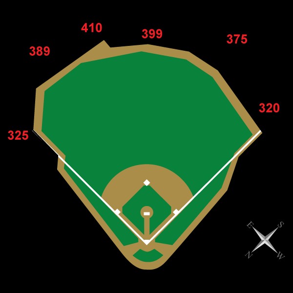 Pittsburgh Pirates PNC Park MLB Stadium Map Ballpark Map -  Norway