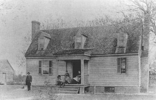 The Watt House around the time of the Civil War