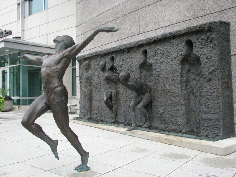 "Freedom," by Zenos Frudakis