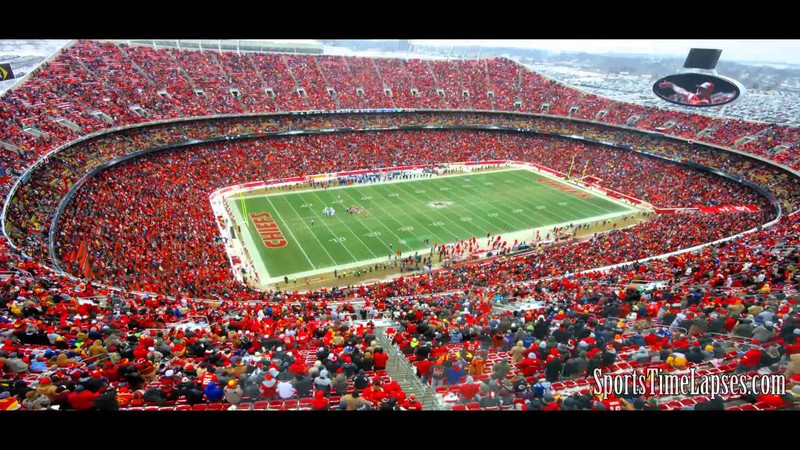 Known for its "Sea of Red," Arrowhead Stadium holds the Guinness World Record for the loudest stadium in professional sports.