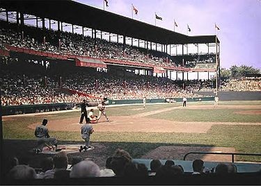Several ballparks were located here prior to 1909, when the third and final Sportsman's Park was completed. The Browns played at Sportsman's Park from 1909 to 1953. The Cardinals also played here from 1920 to 1966.