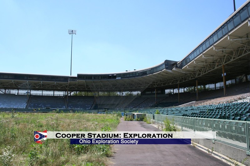 Cooper Stadium after it closed in 2009