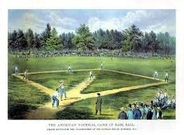 Picture of the field in the 1850s when it was being used