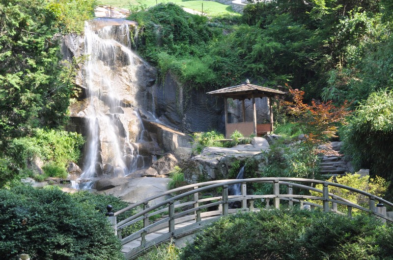 Just one of many breathtaking views within the gardens at Maymont.