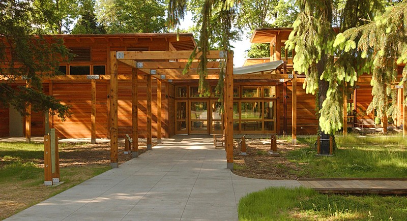 The Bernheim Arboretum and Research Forest is located 25 miles south of Louisville and aims to connect people with nature. 