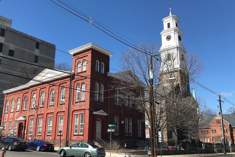 New Brunswick First Reformed Church. Photo from March, 2018.