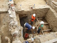 President's House archaeological excavation (image from the City of Philadelphia)