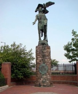 Tamanend Monument (image from Historic Marker Database)