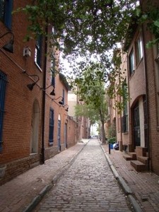 Naudain Street at 2nd Street, Queen Village (image from Historic Marker Database)