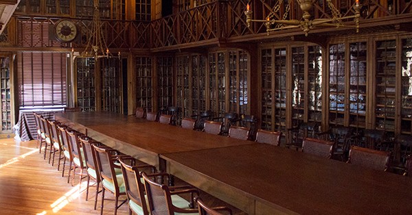 Historic library of Pennsylvania Hospital, dating to 1807 (image from Penn Medicine)